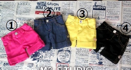 AF2066【M3STUDIO】1/3★MSD，SD13,SD17用半ズボン