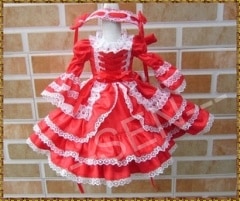 AF0041 【蘇州製衣】1/3★DD、SD、ＭＳＤ用ドレス★032