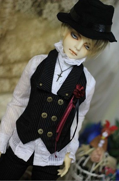AF0293  【M3】1/3SD，SD13，SD17少年用<BR>ベスト４点セット