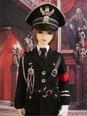 AF0266  【keke】SD13本格独軍風制服7点セット