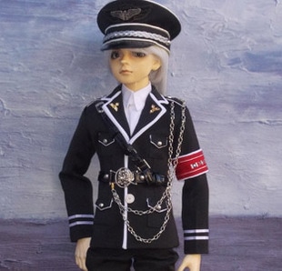 AF2682【wwdz】1/3SD13,SD17（多サイズ対応）軍風制服8点セット