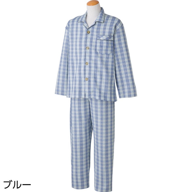 ワンタッチテープ＋腰開きキルトパジャマ