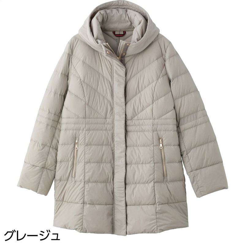 楽伸びストレッチダウンコート