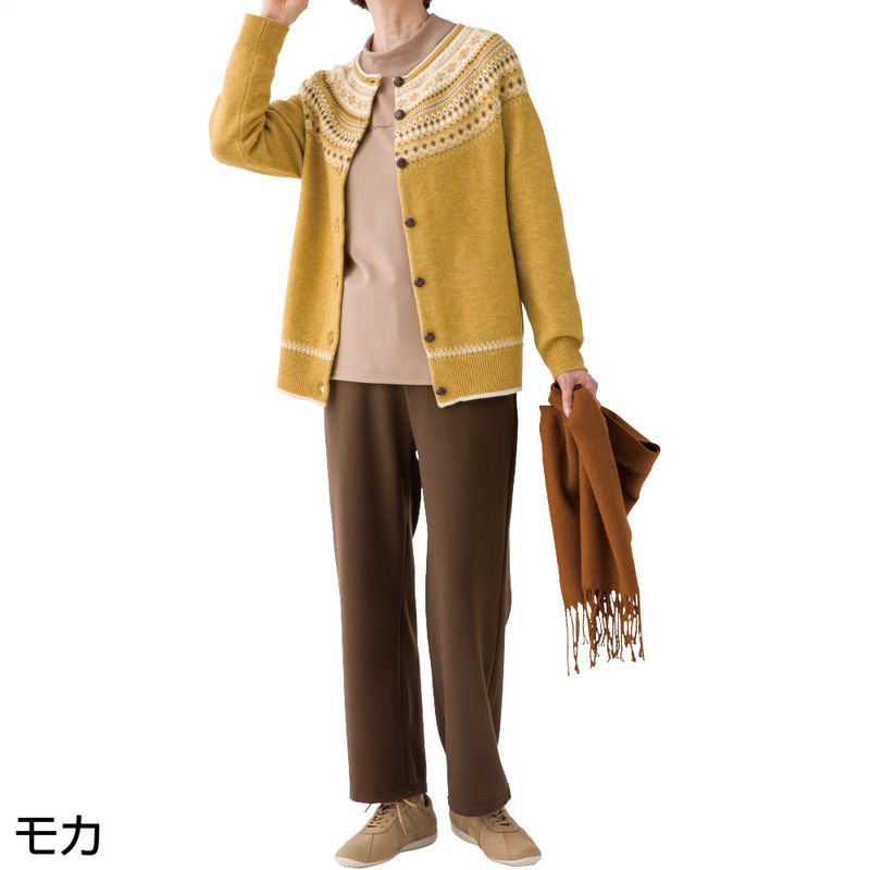 総ゴムやわらかストレッチパンツ