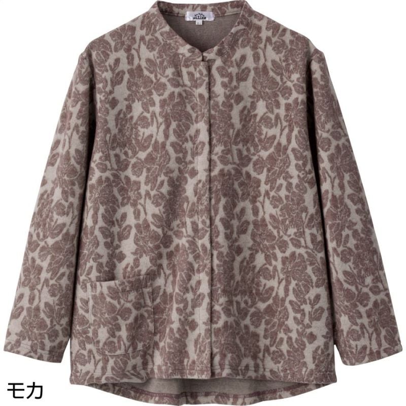 スナップ釦前開きＴシャツ