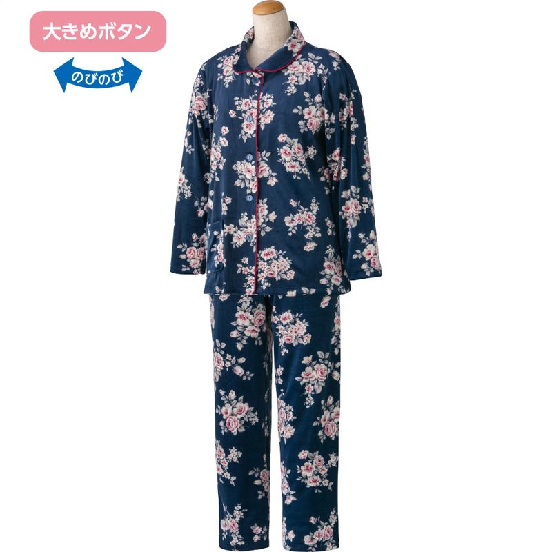 ストレッチベロアパジャマ