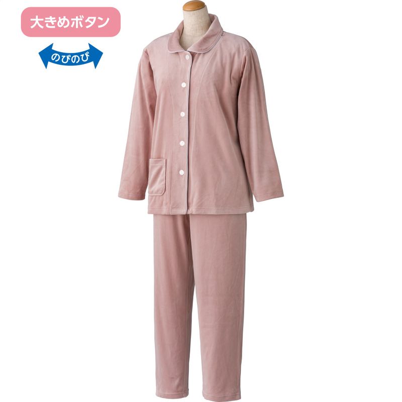 ストレッチベロアパジャマ