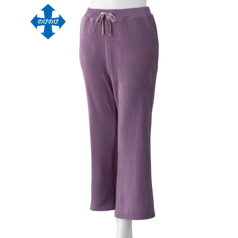 のびのびストレッチストレートパンツ