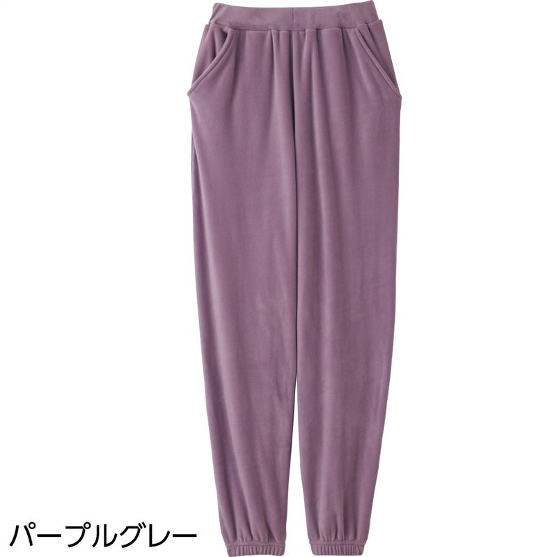 のびのびストレッチ裾スリムボトム