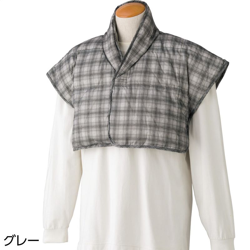 男女兼用ダウンファー肩当て