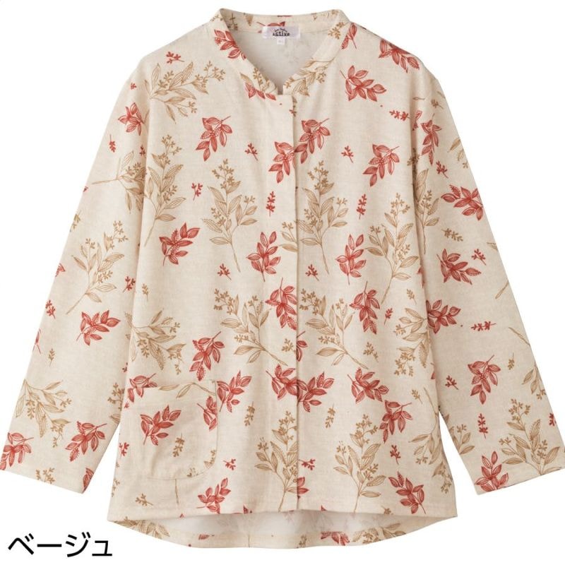 ワンタッチテープ前開きＴシャツ