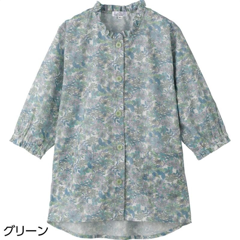 7分袖ワンタッチテープブラウス