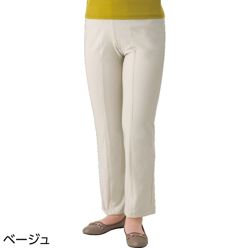ナチュラルフィットハイテンションストレートパンツ