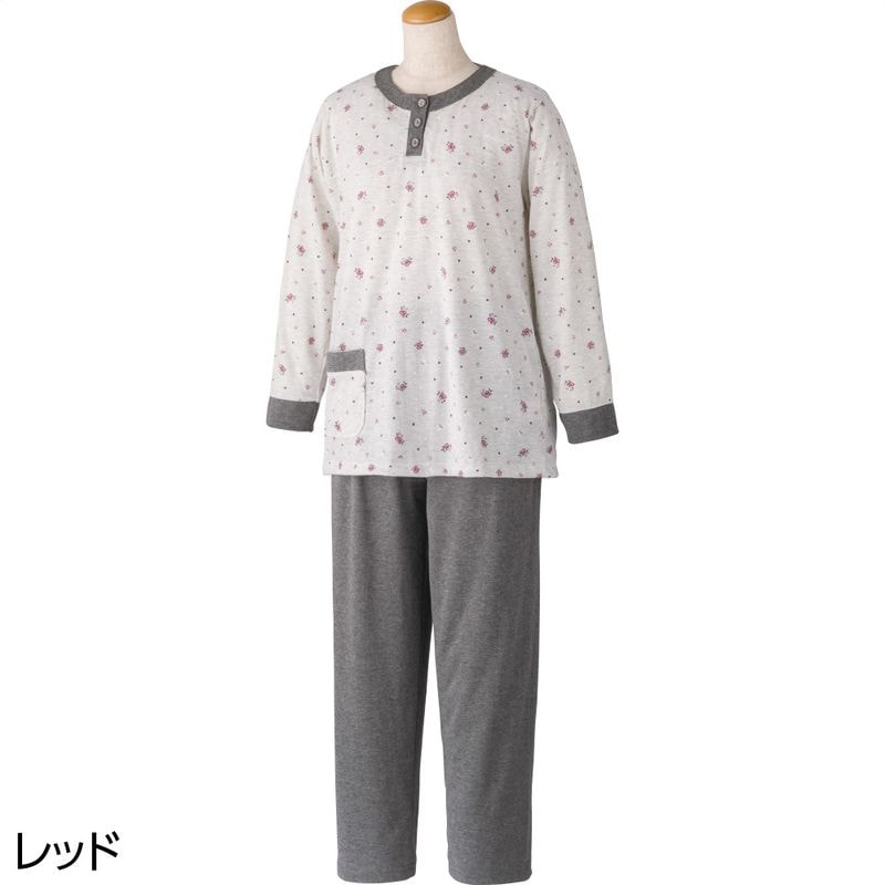 半開天竺パジャマ