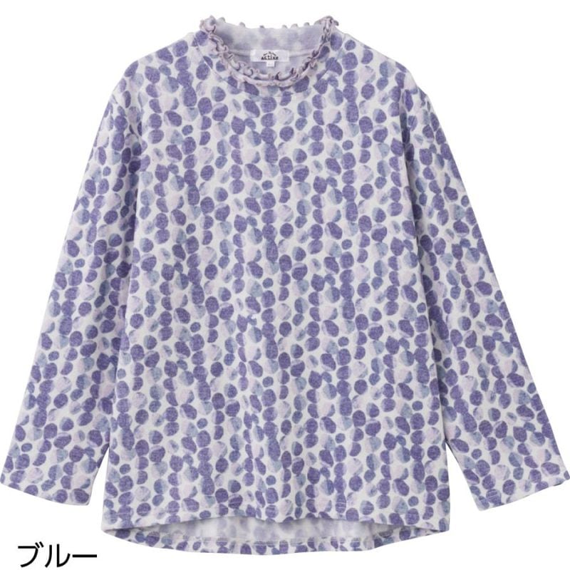 裏起毛後ろ長めＴシャツ