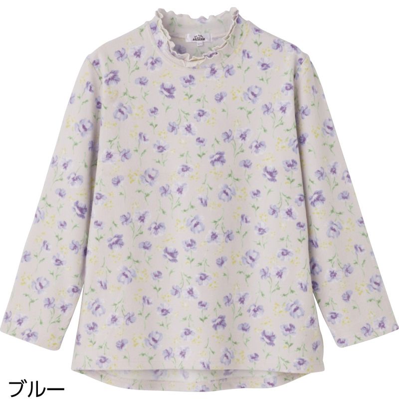 微起毛後ろ長めＴシャツ