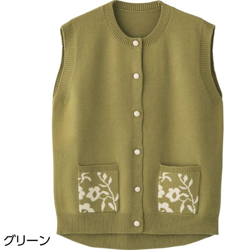 ニットワンタッチテープベスト