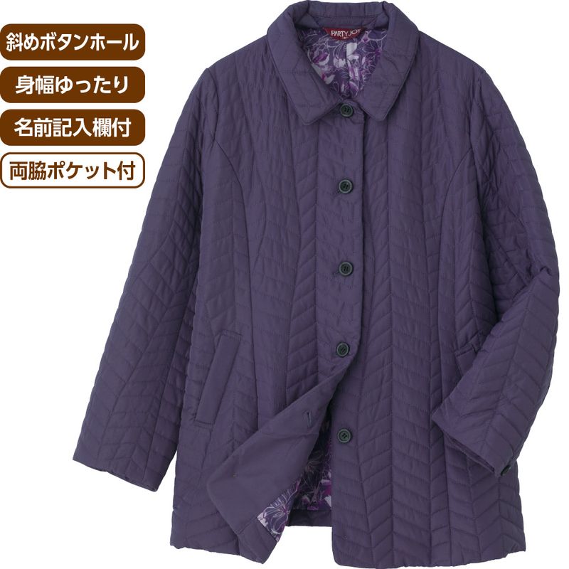中綿キルトコート
