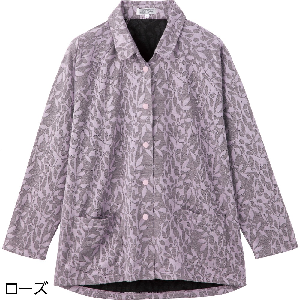 スナップ釦カーディ