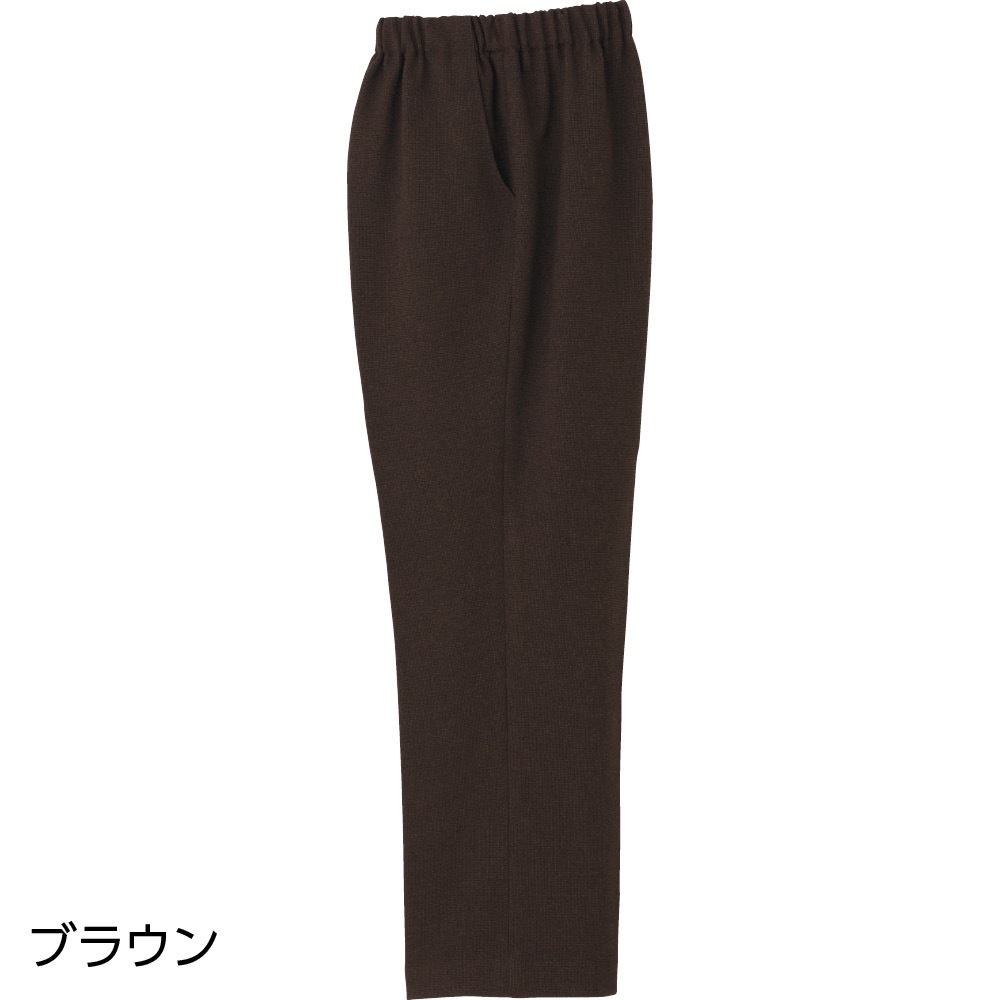 ピンヘッド裏起毛深履きパンツ