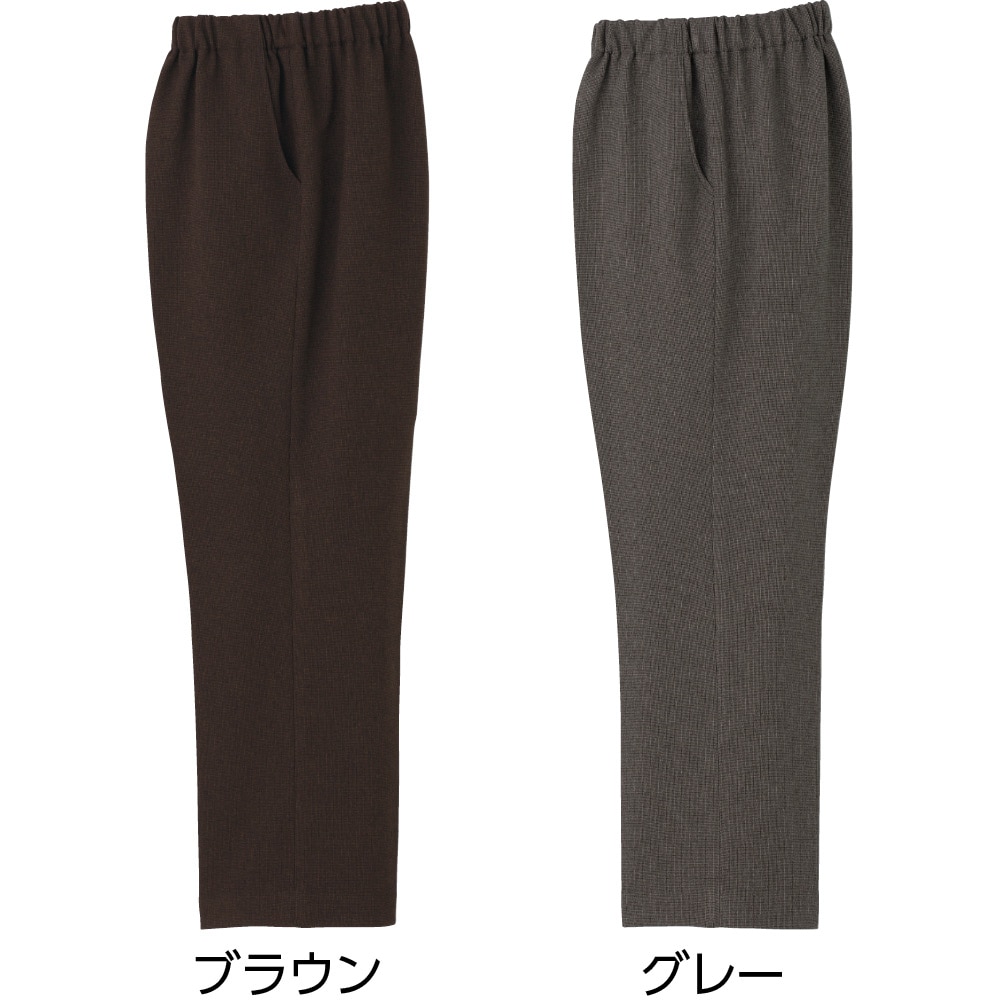 ピンヘッド裏起毛深履きパンツ