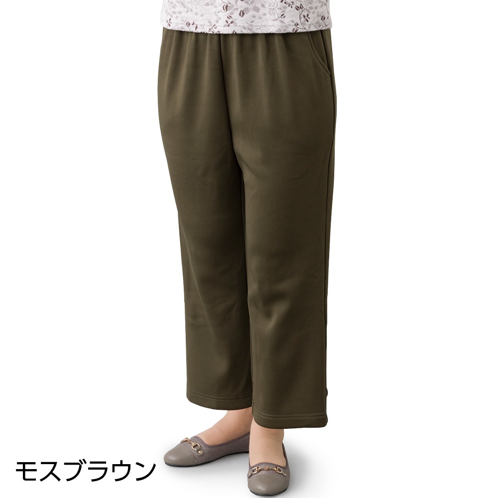 裏ベロア深履きらくらくパンツ