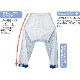 【レディース・婦人用パジャマ】 ワンタッチテープ＋フルオープンパジャマ 上下セット 介護しやすい パジャマ 介護用 前開き ワンタッチテープ ウエストゴム オールシーズン