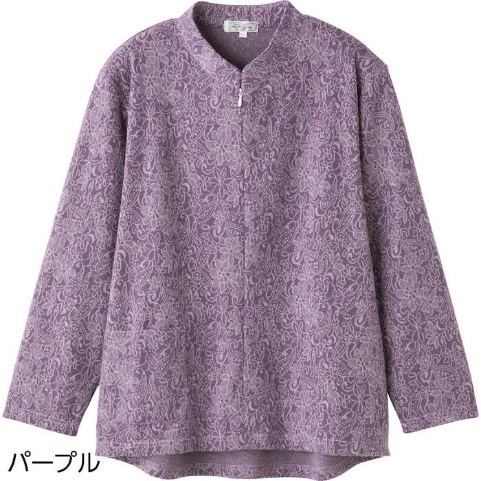 ロングファスナーあったかＴシャツ