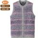 かすり調丸洗い裏ボアベスト