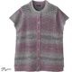 かすり調丸洗い裏ボアベスト