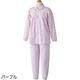 大きめボタン裏起毛お部屋着調パジャマ
