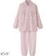 大きめボタン裏起毛お部屋着調パジャマ