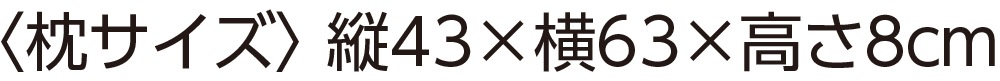 洗える低反発枕(オフホワイト)