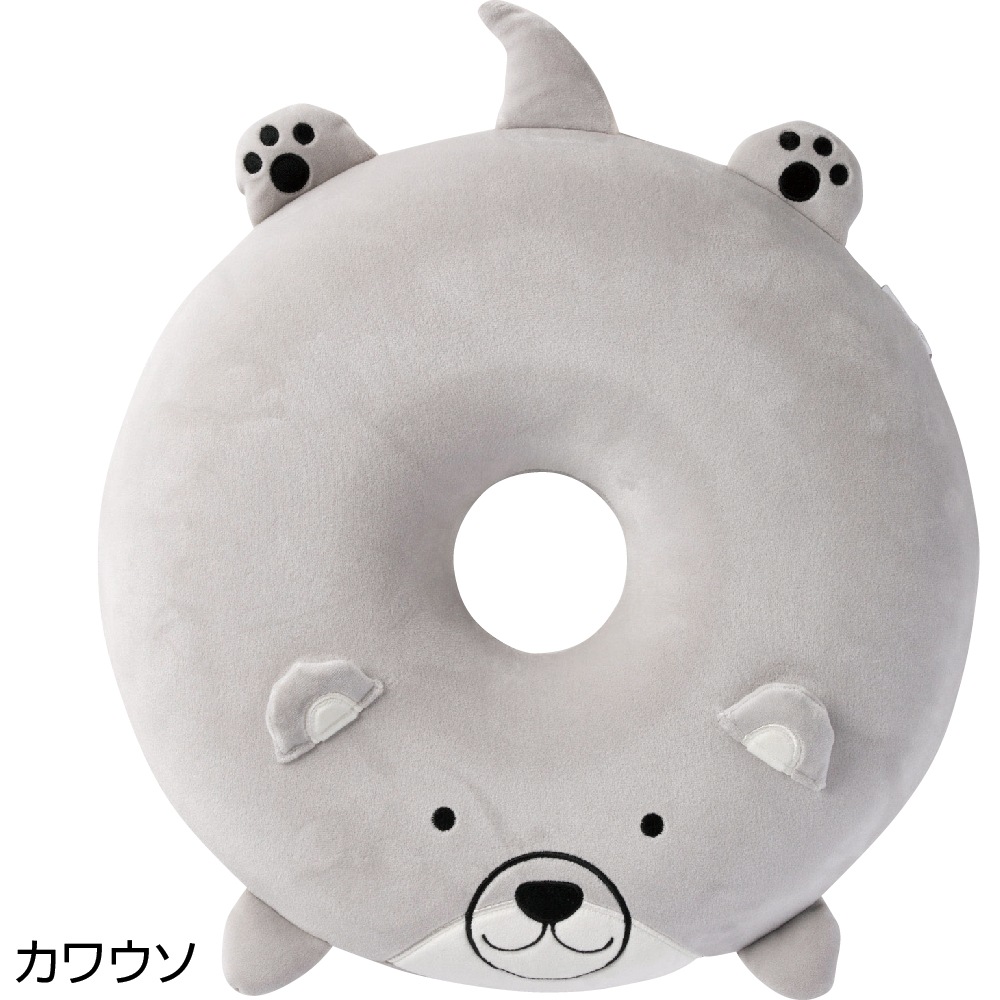 ぬいぐるみ調低反発円座クッション | 小物・雑貨・靴 | 高齢者向け