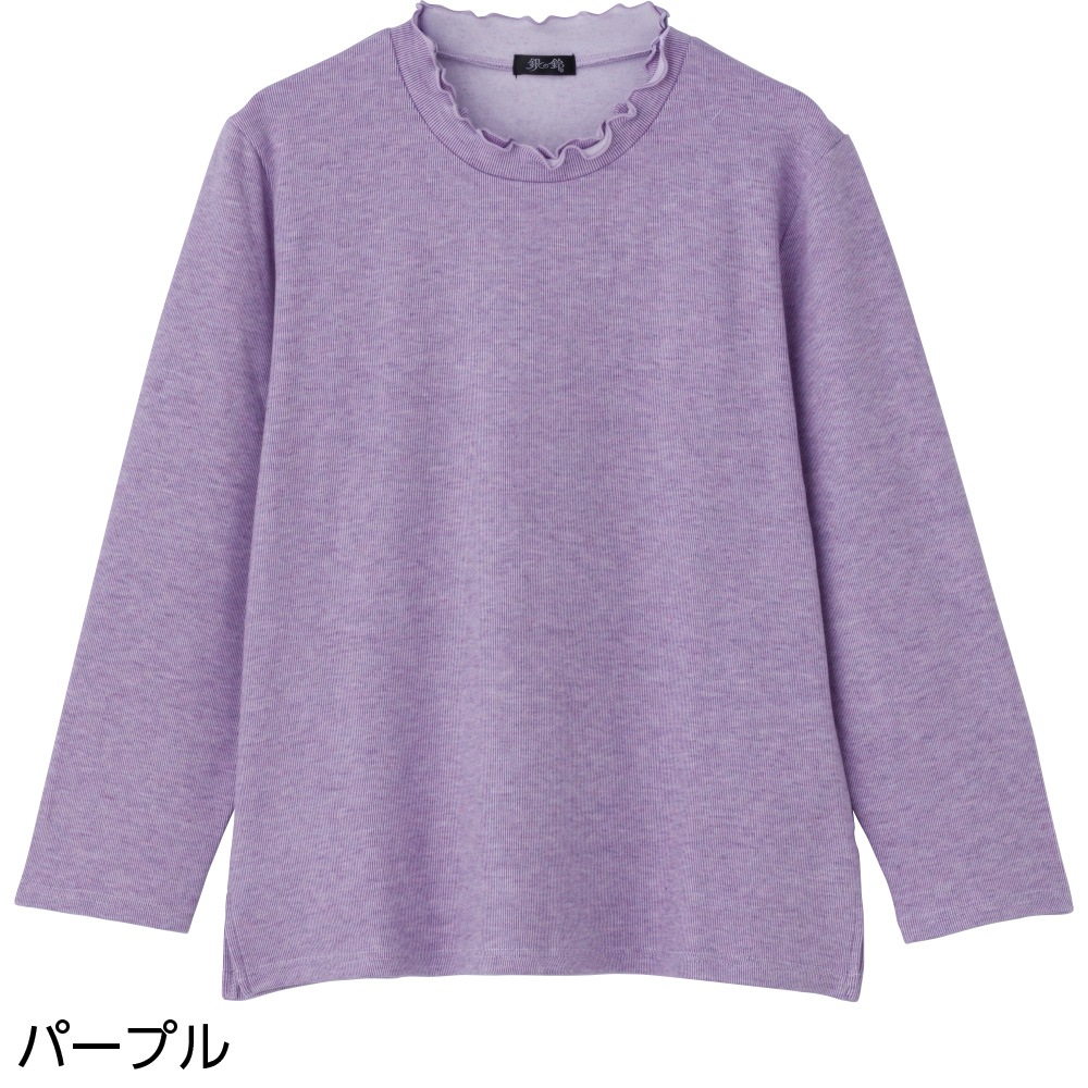 シルキーメロウ衿Ｔシャツ