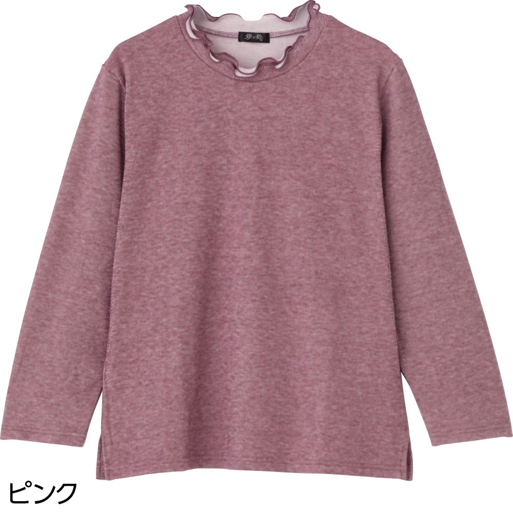シルキーメロウ衿Ｔシャツ
