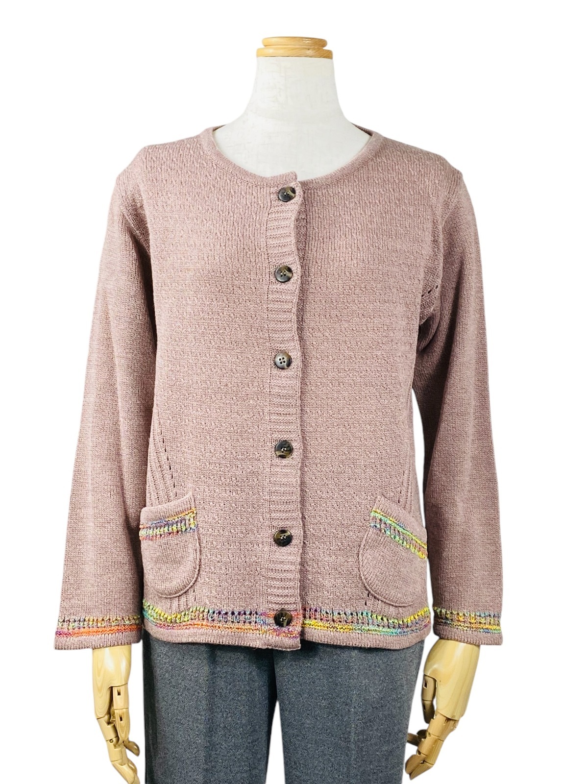 2４年製　【Sサイズ】　日本製アルパカ混カーディガン