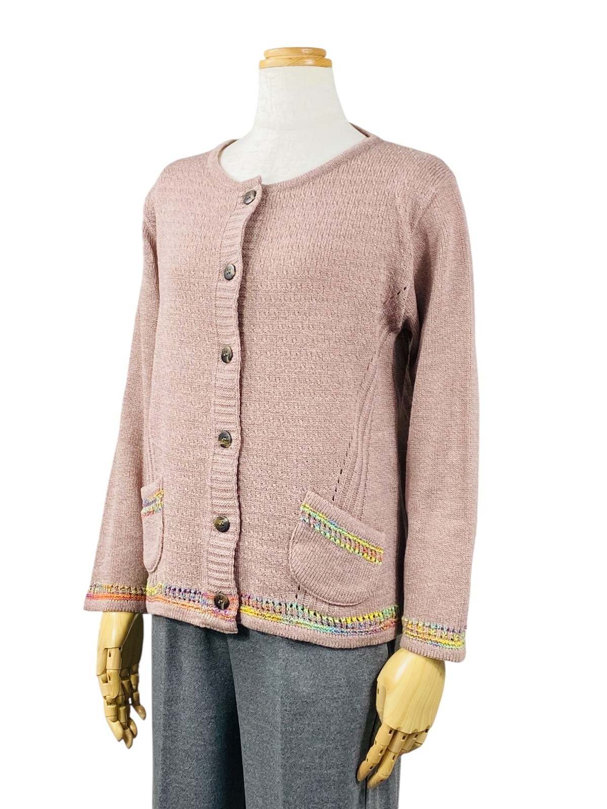 2４年製　【Sサイズ】　日本製アルパカ混カーディガン