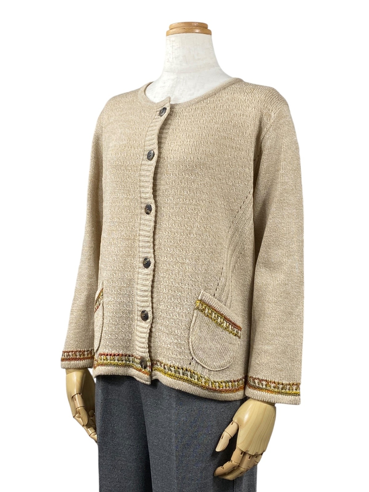 2４年製　【Sサイズ】　日本製アルパカ混カーディガン