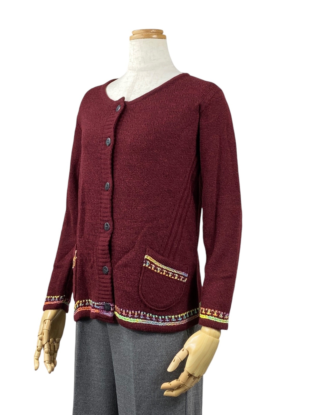 2４年製　【Sサイズ】　日本製アルパカ混カーディガン