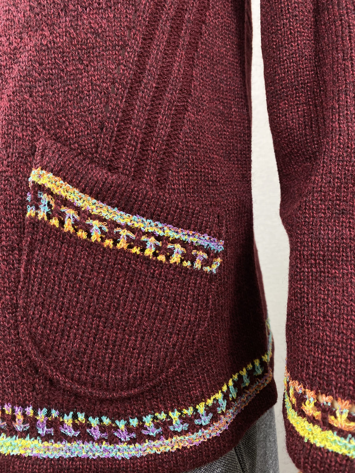 2４年製　【Sサイズ】　日本製アルパカ混カーディガン