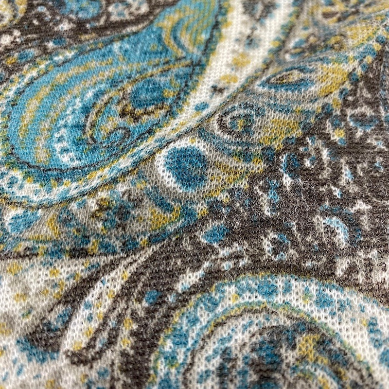 【Sサイズ】ペイズリー柄カットソー