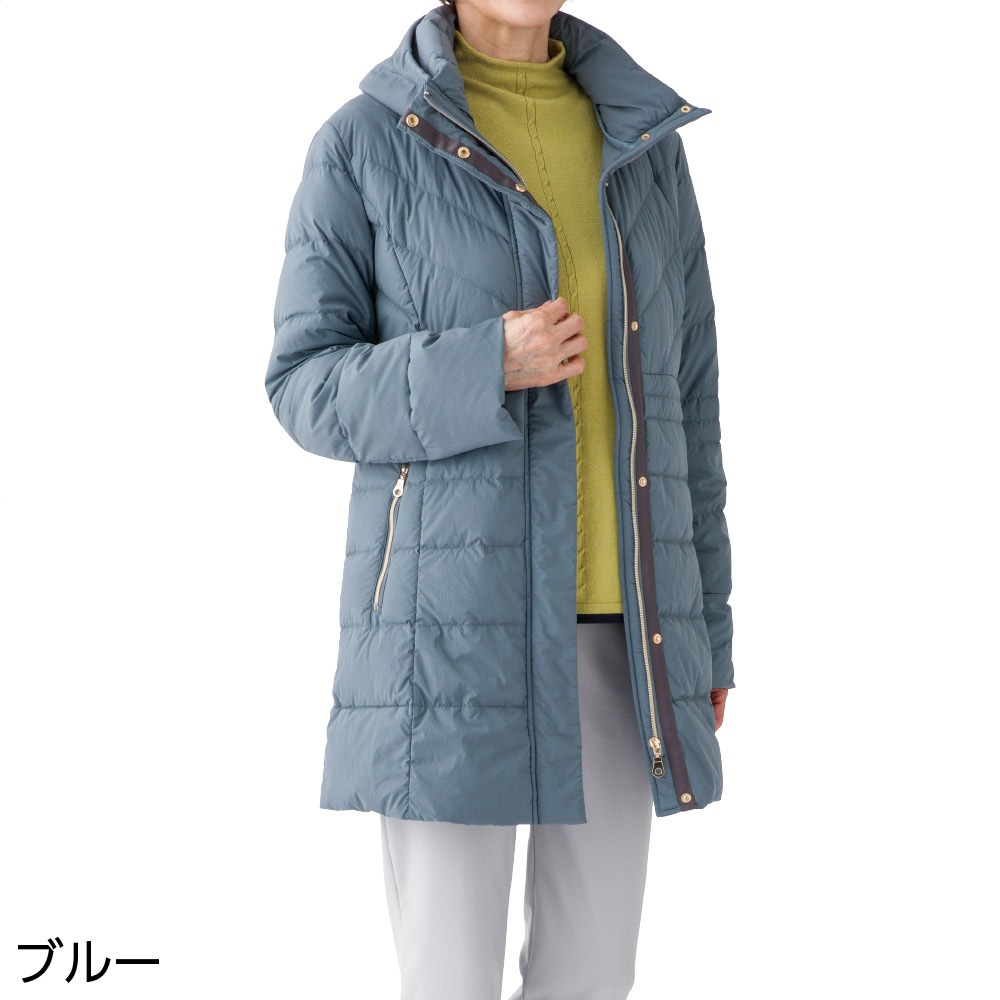 楽伸びストレッチダウンコート