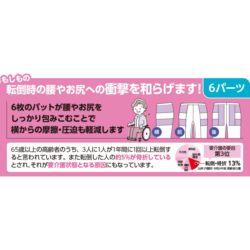 カット深履きサポートしあわせパンツ