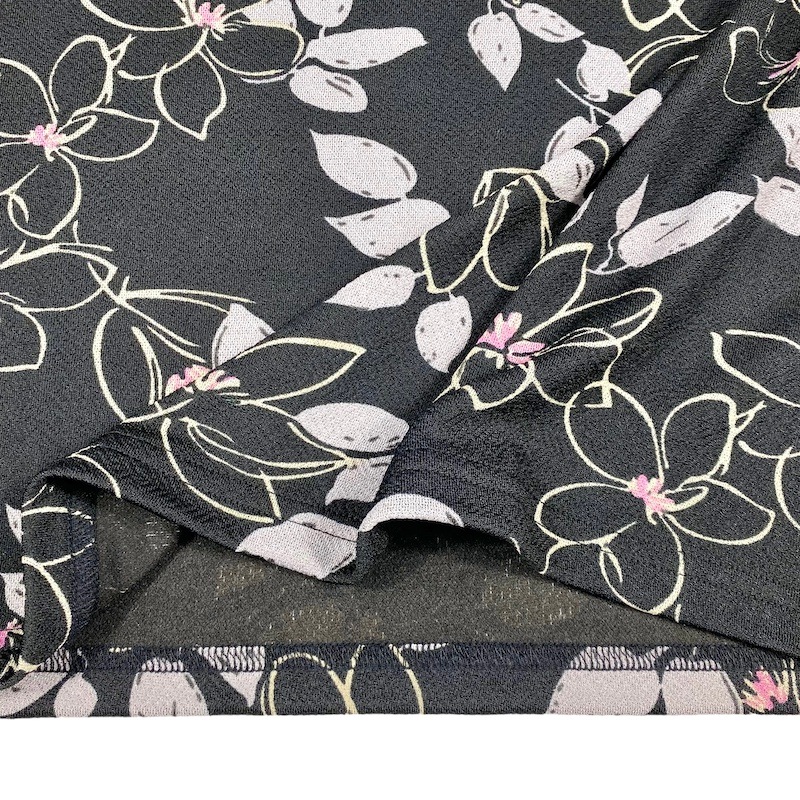 【Sサイズ】 ちりめんプリントカットソー