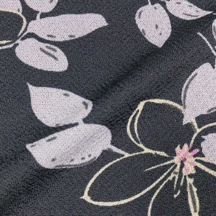 【Sサイズ】 ちりめんプリントカットソー