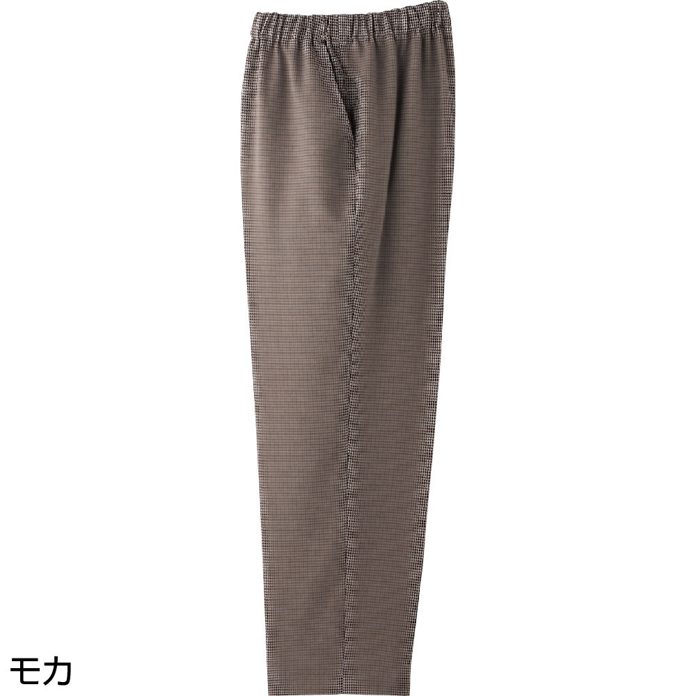 千鳥格子柄フリーパンツ