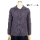 【S/LL/3L】日本製アルパカ混襟付きカーディガン