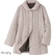 中綿丸衿コート