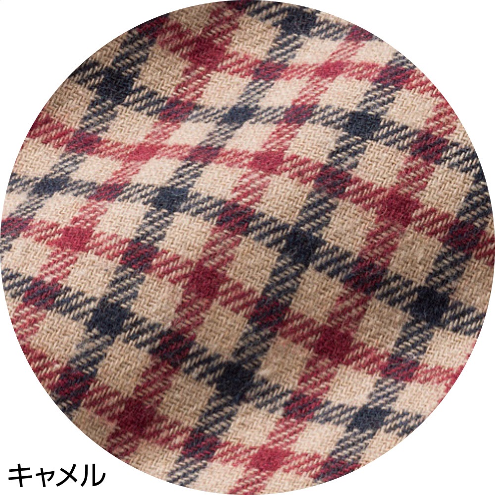 両面起毛袖丈ぴったりシャツ